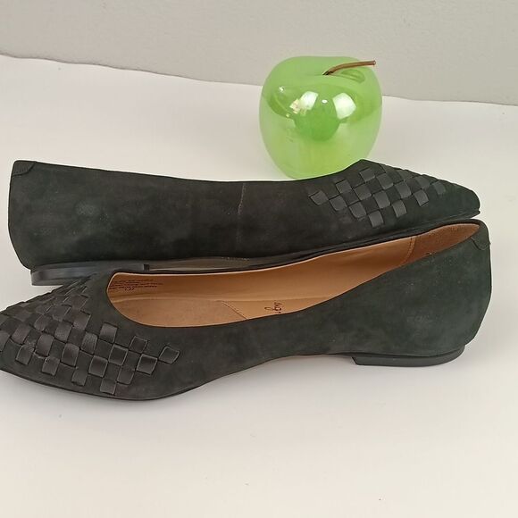 Trotters Black Woven Loafers - Picture 4 of 8